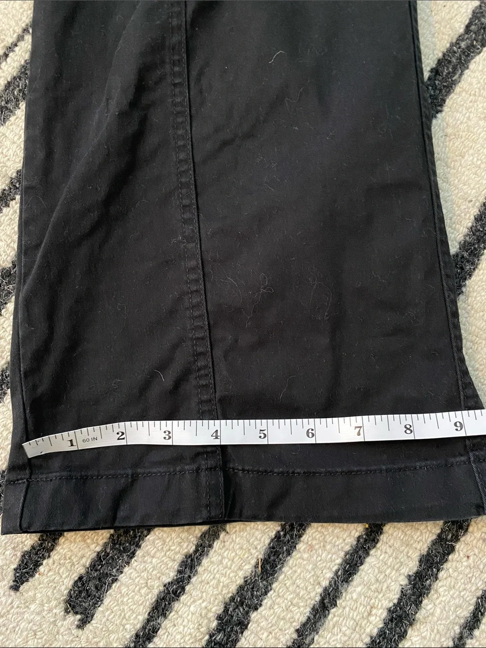 Sanctuary Black Wide-Leg Cargo Pants - Picture 2 of 7